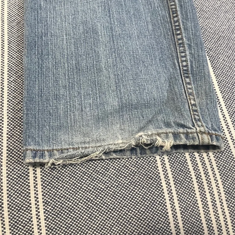 Levis 559 Relaxed Straight Jeans Distressed Mens 36x34 (Fit 36x33)Blue Y2K